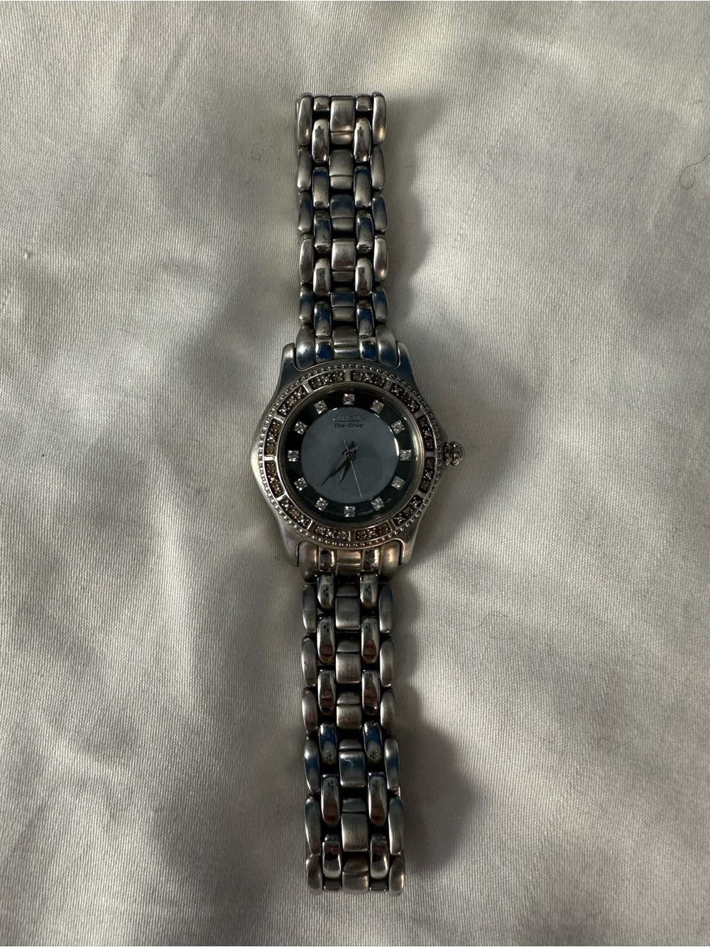 Citizen Eco-Drive Diamond Mother of Pearl Watch